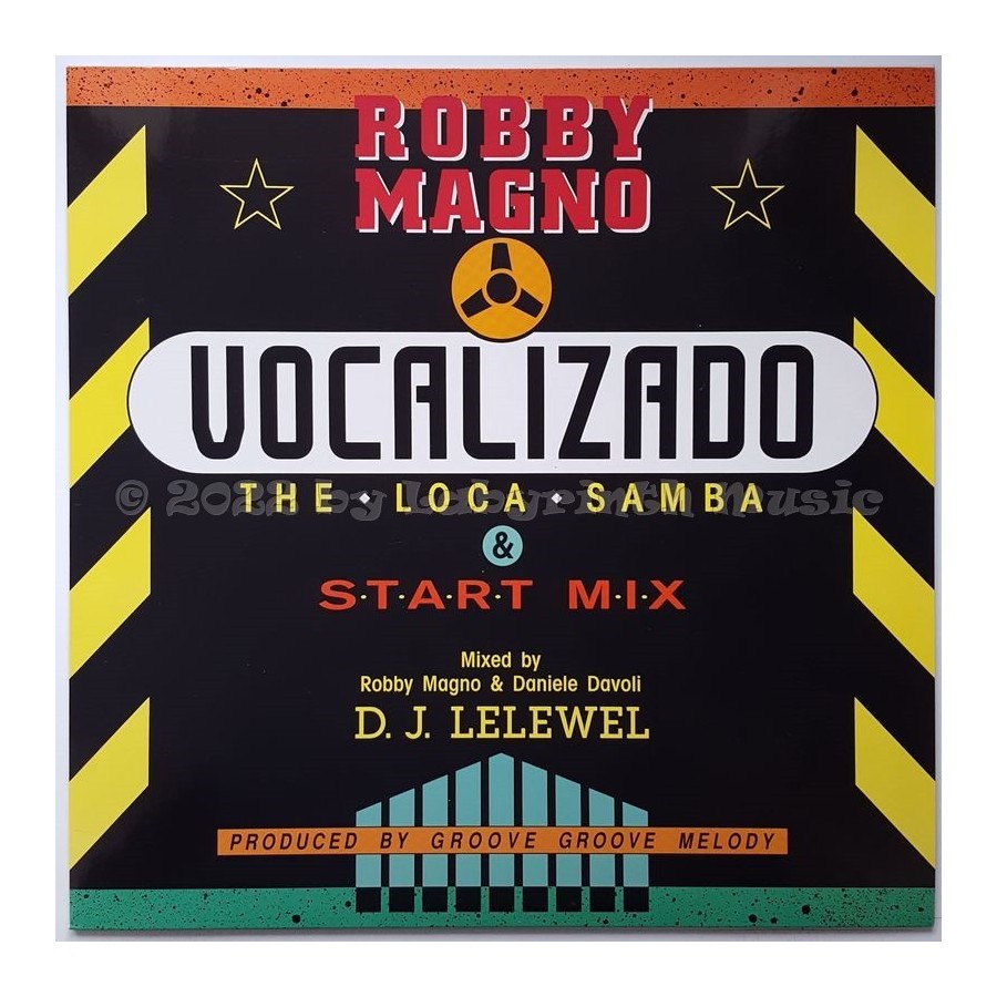 Robby Magno - Vocalizado • 12" Vinyl Maxi • MINT - Labyrinth Music