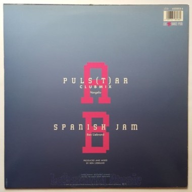 Ben Liebrand - Puls(t)ar • 12" Vinyl Maxi • NM - Labyrinth Music