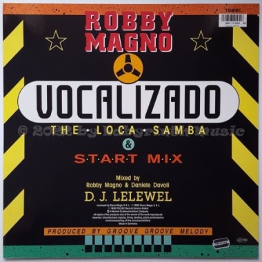 Robby Magno - Vocalizado • 12" Vinyl Maxi • MINT - Labyrinth Music