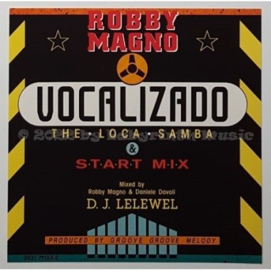 Robby Magno - Vocalizado • 12" Vinyl Maxi • MINT - Labyrinth Music