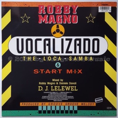 Robby Magno - Vocalizado • 12" Vinyl Maxi - Labyrinth Music