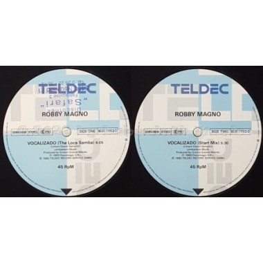 Robby Magno - Vocalizado • 12" Vinyl Maxi - Labyrinth Music