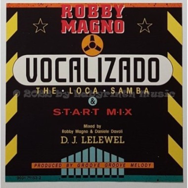 Robby Magno - Vocalizado • 12" Vinyl Maxi - Labyrinth Music