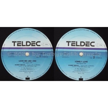 Robert Bravo - Love Me Like I Do • 12" Vinyl Maxi • EX - Labyrinth Music
