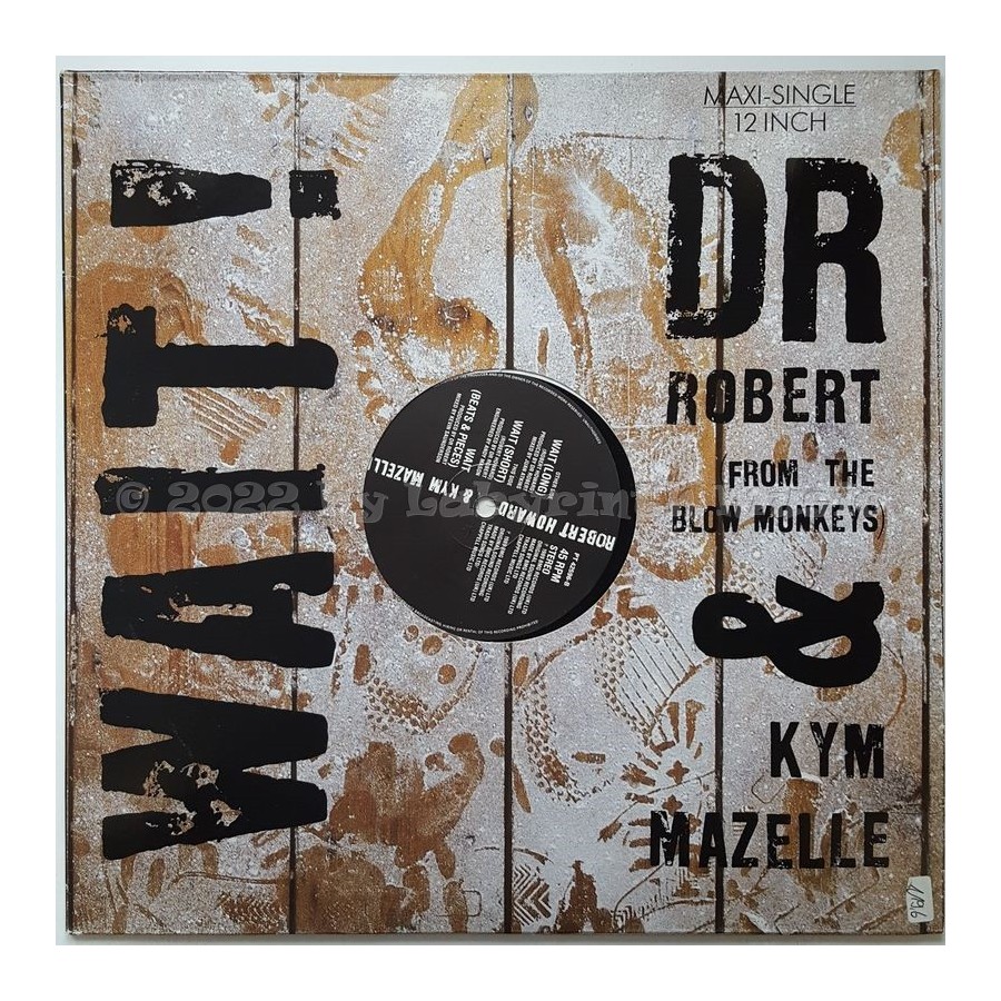 Robert Howard & Kym Mazelle - Wait ! • 12" Vinyl Maxi • EX - Labyrinth Music