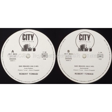 Robert Tomasi - Sad Images • 12" Vinyl Maxi • EX - Labyrinth Music