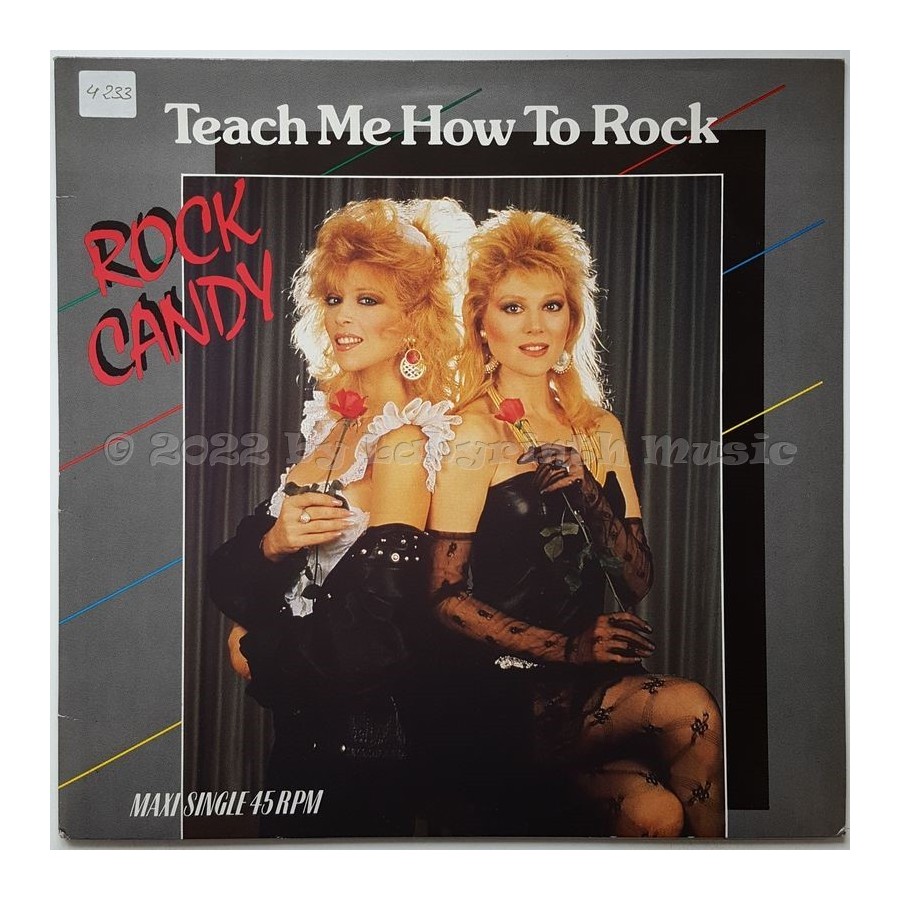 Rock Candy - Teach Me How To Rock • 12" Vinyl Maxi • EX - Labyrinth Music