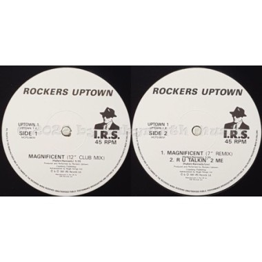 Rockers Uptown - Magnificent • 12" Vinyl Maxi • NM - Labyrinth Music