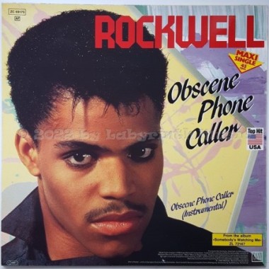Rockwell - Obscene Phone Caller • 12" Vinyl Maxi - Labyrinth Music