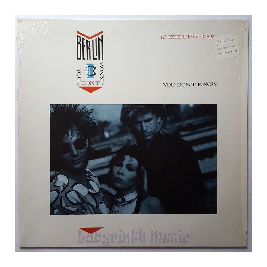 Berlin - You Don't Know • 12" Vinyl Maxi • NM - Labyrinth Music