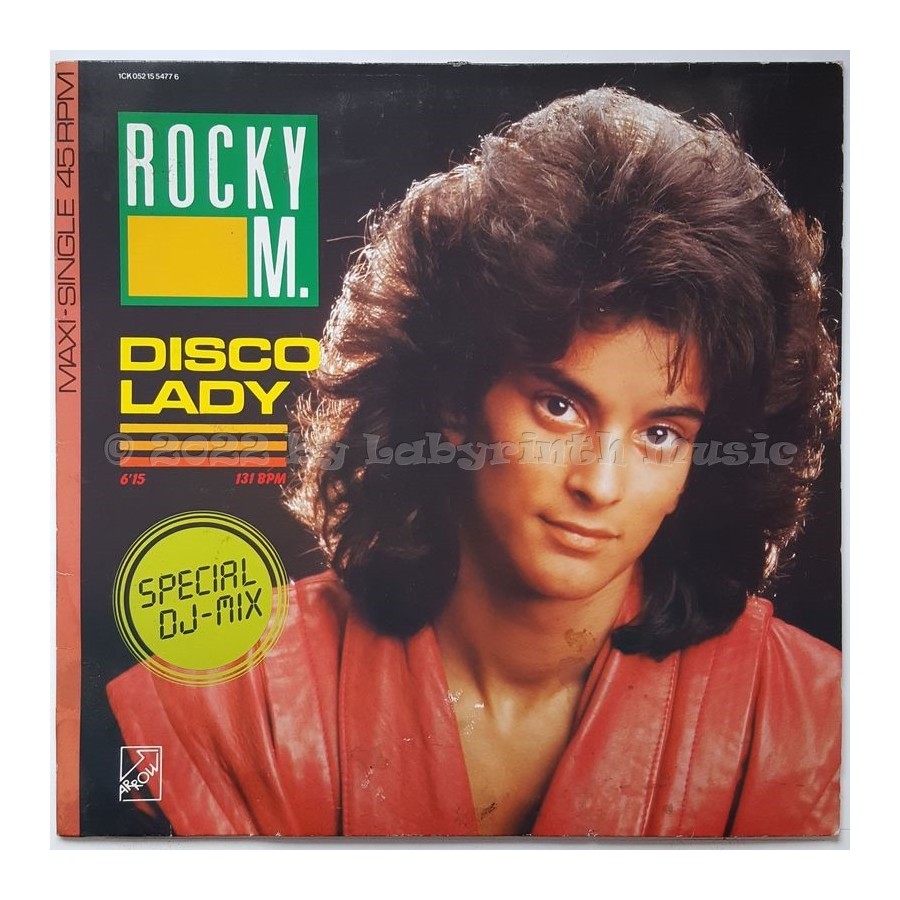 Rocky M. - Disco Lady • 12" Vinyl Maxi - Labyrinth Music