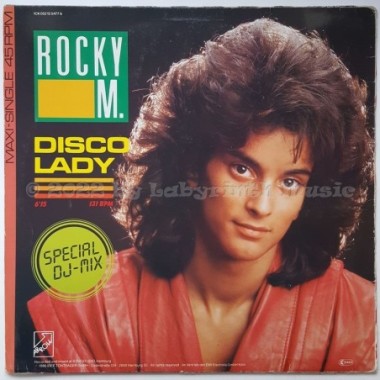 Rocky M. - Disco Lady • 12" Vinyl Maxi - Labyrinth Music