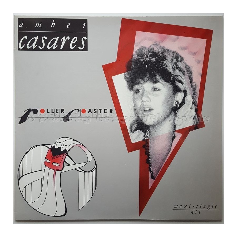 Amber Casares - Rollercoaster • 12" Vinyl Maxi • MINT - Labyrinth Music