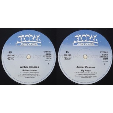 Amber Casares - Rollercoaster • 12" Vinyl Maxi • MINT - Labyrinth Music