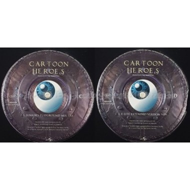 Aqua - Cartoon Heroes • Remixes • 12" Vinyl Maxi • EX - Labyrinth Music