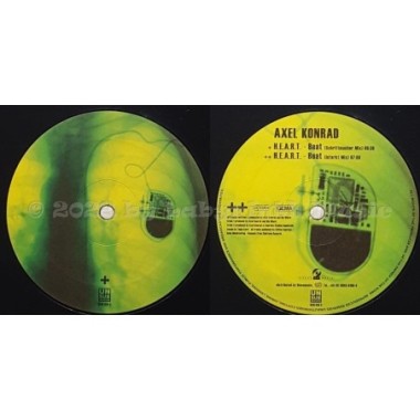 Axel Konrad - H.E.A.R.T. - Beat • 12" Vinyl Maxi • MINT - Labyrinth Music
