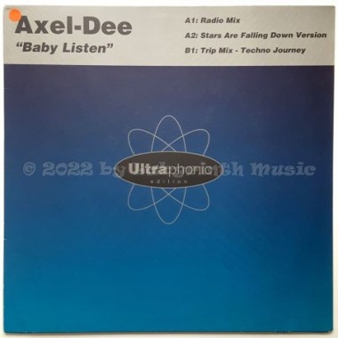 Axel-Dee - Baby Listen • 12" Vinyl Maxi • MINT - Labyrinth Music