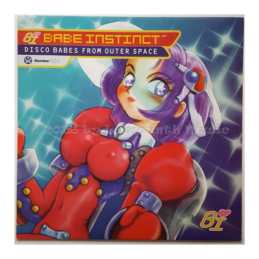 Babe Instinct - Disco Babes From Outer Space • 12" Vinyl Maxi • MINT - Labyrinth Music