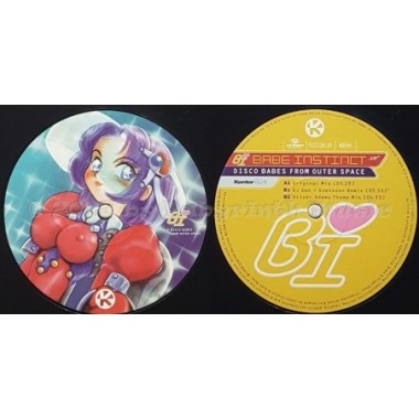 Babe Instinct - Disco Babes From Outer Space • 12" Vinyl Maxi • MINT - Labyrinth Music
