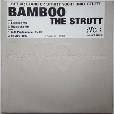 Bamboo - The Strutt • 12" Vinyl Maxi • MINT - Labyrinth Music