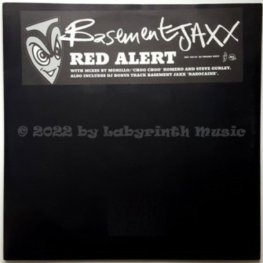 Basement Jaxx - Red Alert • 12" Vinyl Maxi • MINT - Labyrinth Music