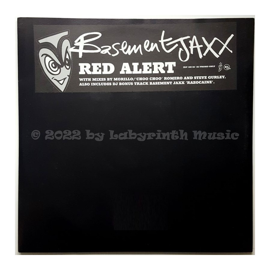 Basement Jaxx - Red Alert • 12" Vinyl Maxi • MINT - Labyrinth Music
