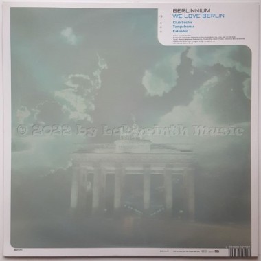 Berlinnium - We Love Berlin • 12" Vinyl Maxi • MINT - Labyrinth Music