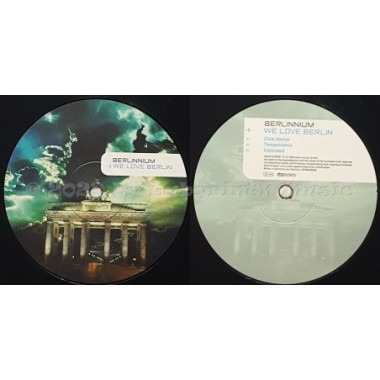 Berlinnium - We Love Berlin • 12" Vinyl Maxi • MINT - Labyrinth Music