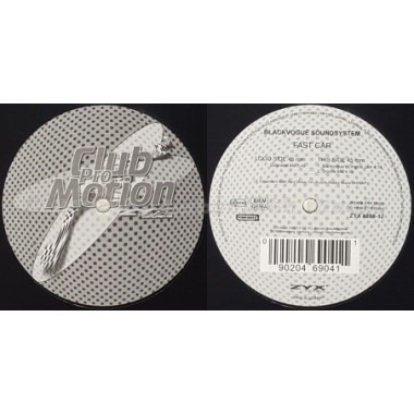 Blackvogue Soundsystem - Fast Car • 12" Vinyl Maxi • MINT - Labyrinth Music
