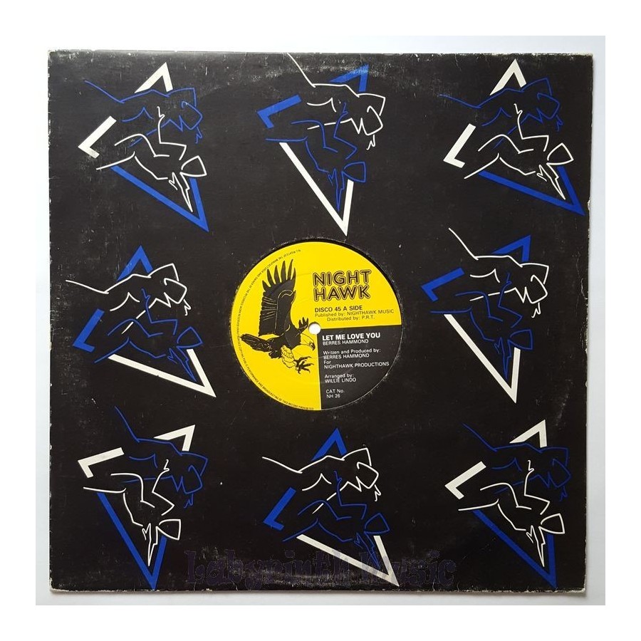 Berres Hammond - Let Me Love You • 12" Vinyl Maxi - Labyrinth Music