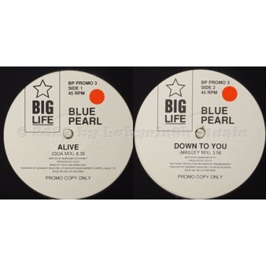 Blue Pearl - Alive • 12" Vinyl Maxi • EX - Labyrinth Music