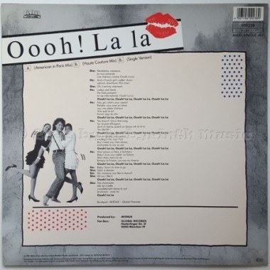 Bonapart - Oooh La La • 12" Vinyl Maxi • MINT - Labyrinth Music