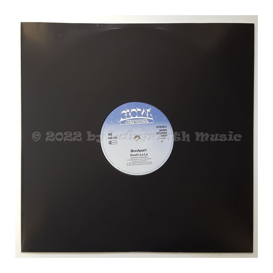 Bonapart - Oooh La La • 12" Vinyl Maxi • MINT - Labyrinth Music