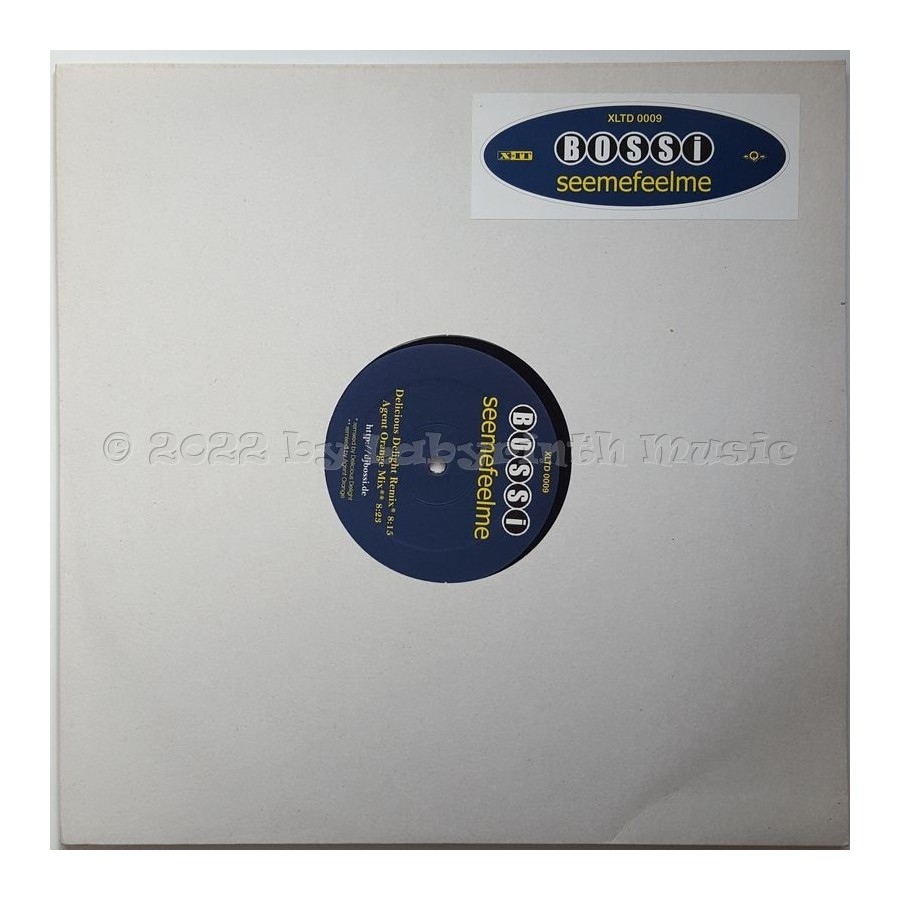 Bossi - Seemefeelme • 12" Vinyl Maxi • MINT - Labyrinth Music