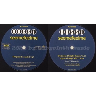 Bossi - Seemefeelme • 12" Vinyl Maxi • MINT - Labyrinth Music
