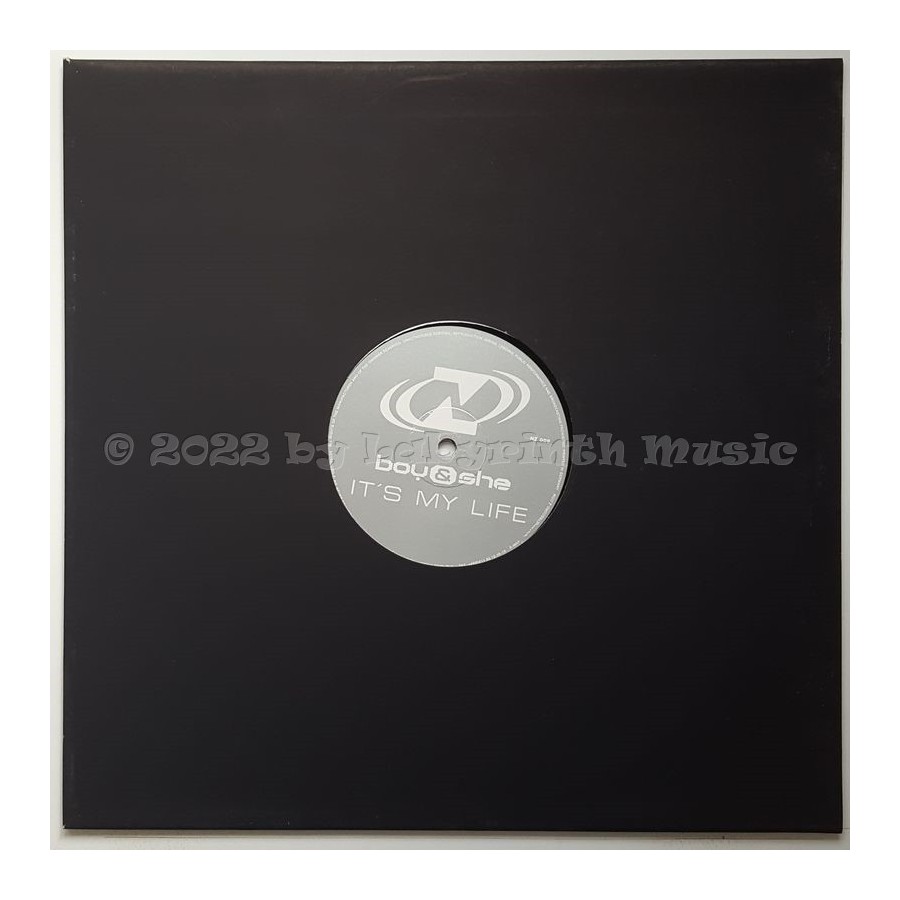 Boy & She - It's My Life • 12" Vinyl Maxi • MINT - Labyrinth Music