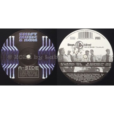 Boys Alive - 1-2-3 Baby (Ulala) • 12" Vinyl Maxi • EX - Labyrinth Music
