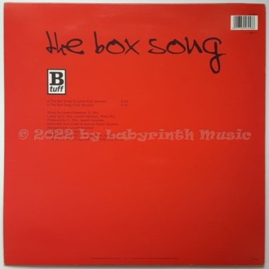 B-Tuff - The Box Song • 12" Vinyl Maxi • MINT - Labyrinth Music