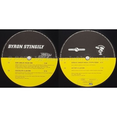 Byron Stingily - You Make Me Feel (Mighty Real) • 12" Vinyl Maxi • MINT - Labyrinth Music