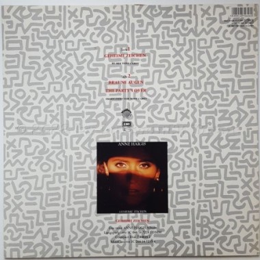 Anne Haigis - Geheime Zeichen • 12" Vinyl Maxi • MINT - Labyrinth Music