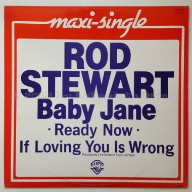 Rod Stewart - Baby Jane • 12" Vinyl Maxi • MINT - Labyrinth Music