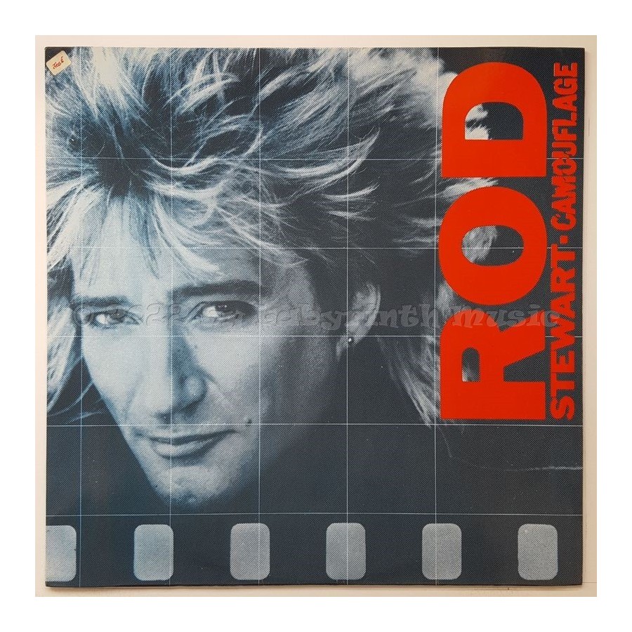 Rod Stewart - Camouflage • 12" Vinyl LP • NM - Labyrinth Music