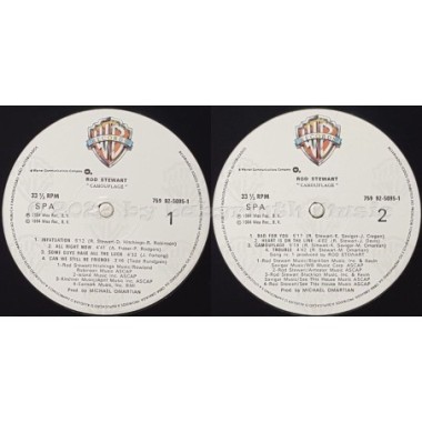 Rod Stewart - Camouflage • 12" Vinyl LP • NM - Labyrinth Music