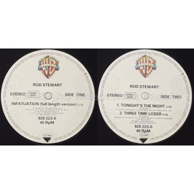 Rod Stewart - Infatuation • 12" Vinyl Maxi - Labyrinth Music