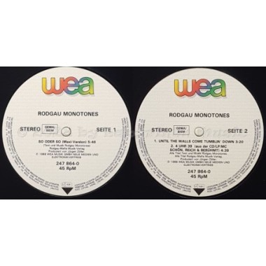Rodgau Monotones - So Oder So • 12" Vinyl Maxi • MINT - Labyrinth Music
