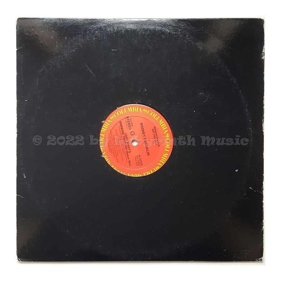Rodney Franklin - Look What's Showing Through • 12" Vinyl Maxi - Labyrinth Music