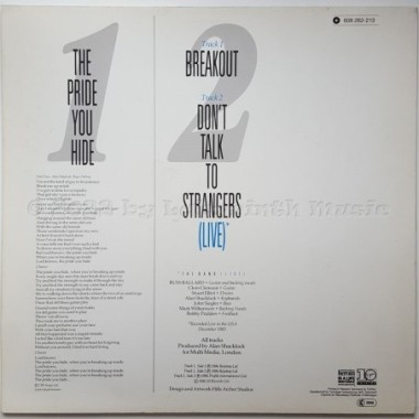 Roger Daltrey - The Pride You Hide • 12" Vinyl Maxi • EX - Labyrinth Music