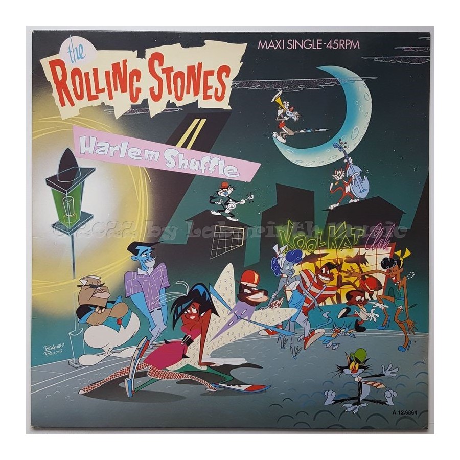 The Rolling Stones - Harlem Shuffle • 12" Vinyl Maxi • MINT - Labyrinth Music