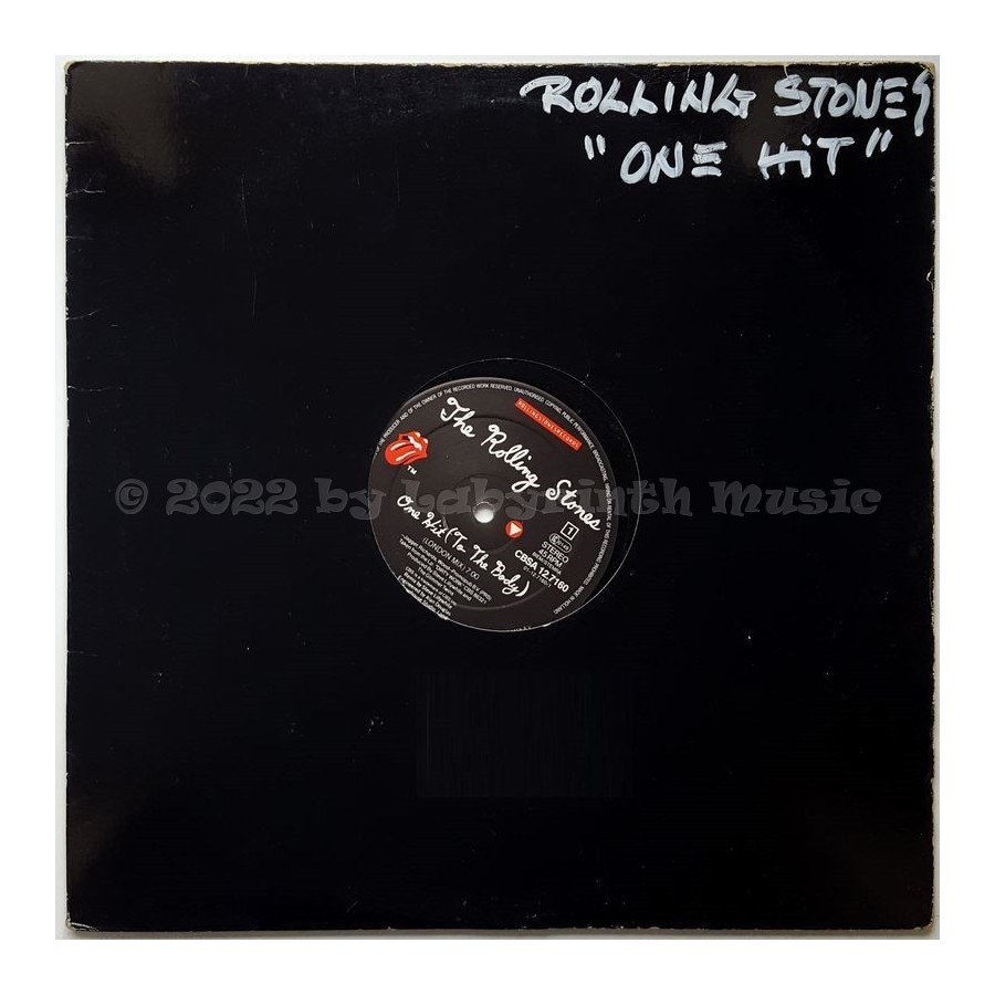 The Rolling Stones - One Hit (To The Body) • 12" Vinyl Maxi - Labyrinth Music