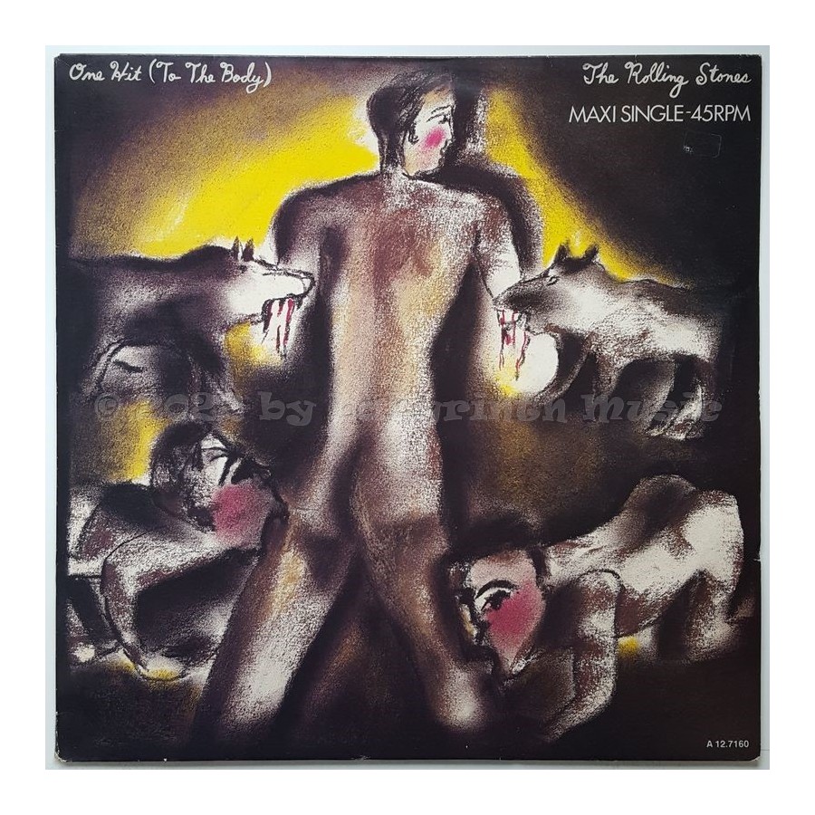 The Rolling Stones - One Hit (To The Body) • 12" Vinyl Maxi - Labyrinth Music